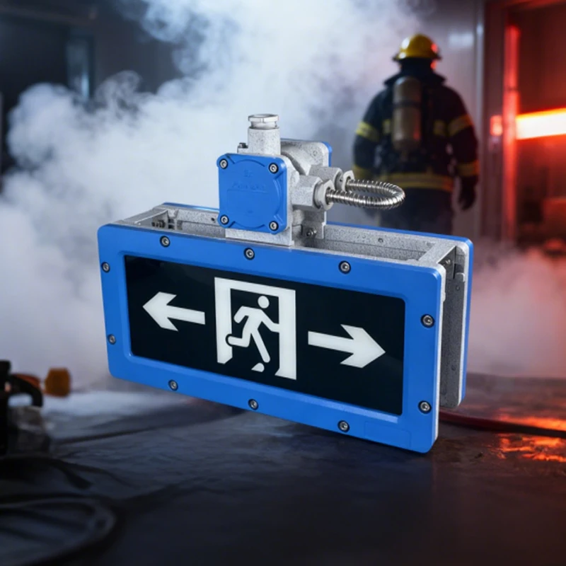 Emergency Exit Sign - Explosieveilige LED nood- en evacuatiebordlamp met