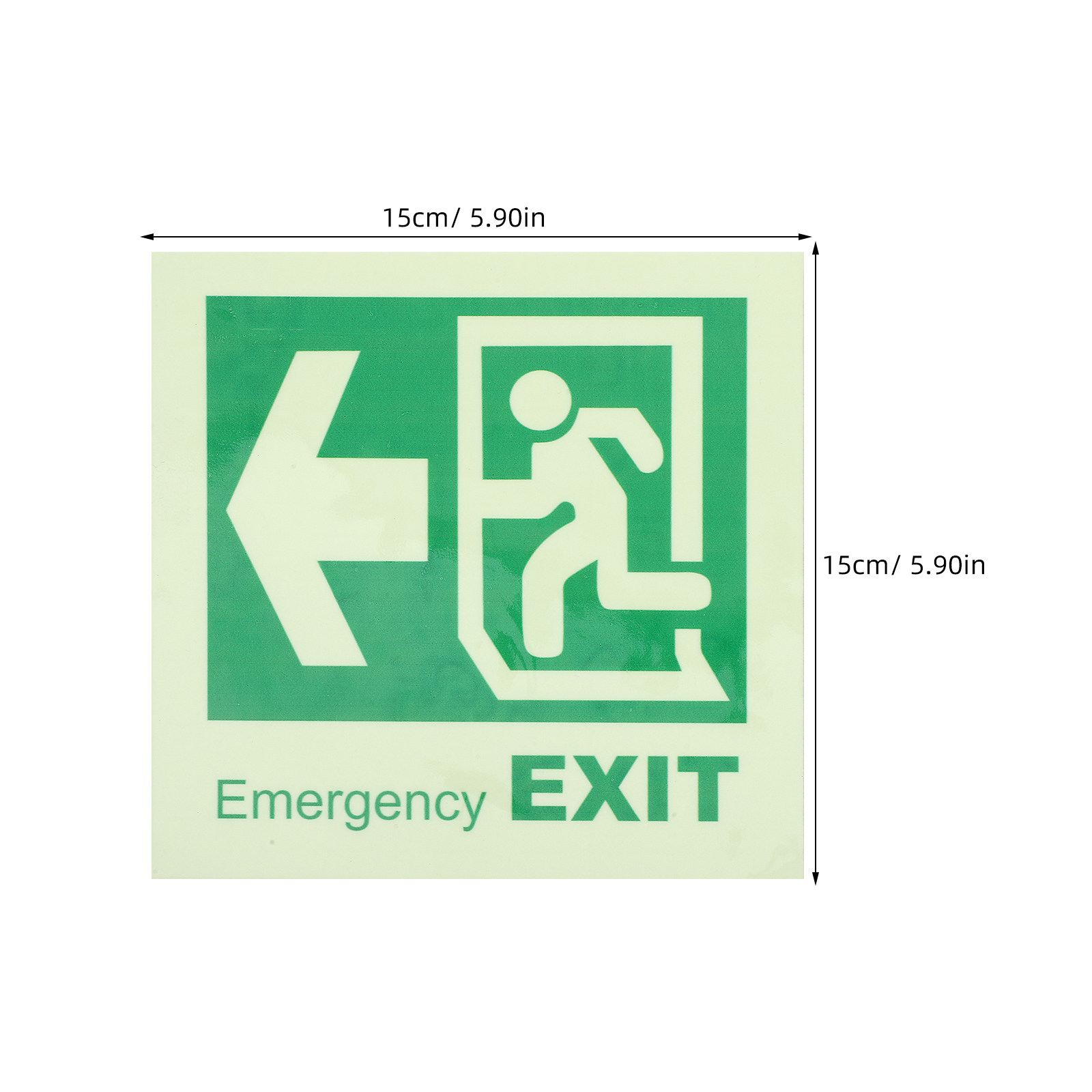 Lichtgevend nooduitgangsbord,  - Emergency Exit Sign recensie en prijs