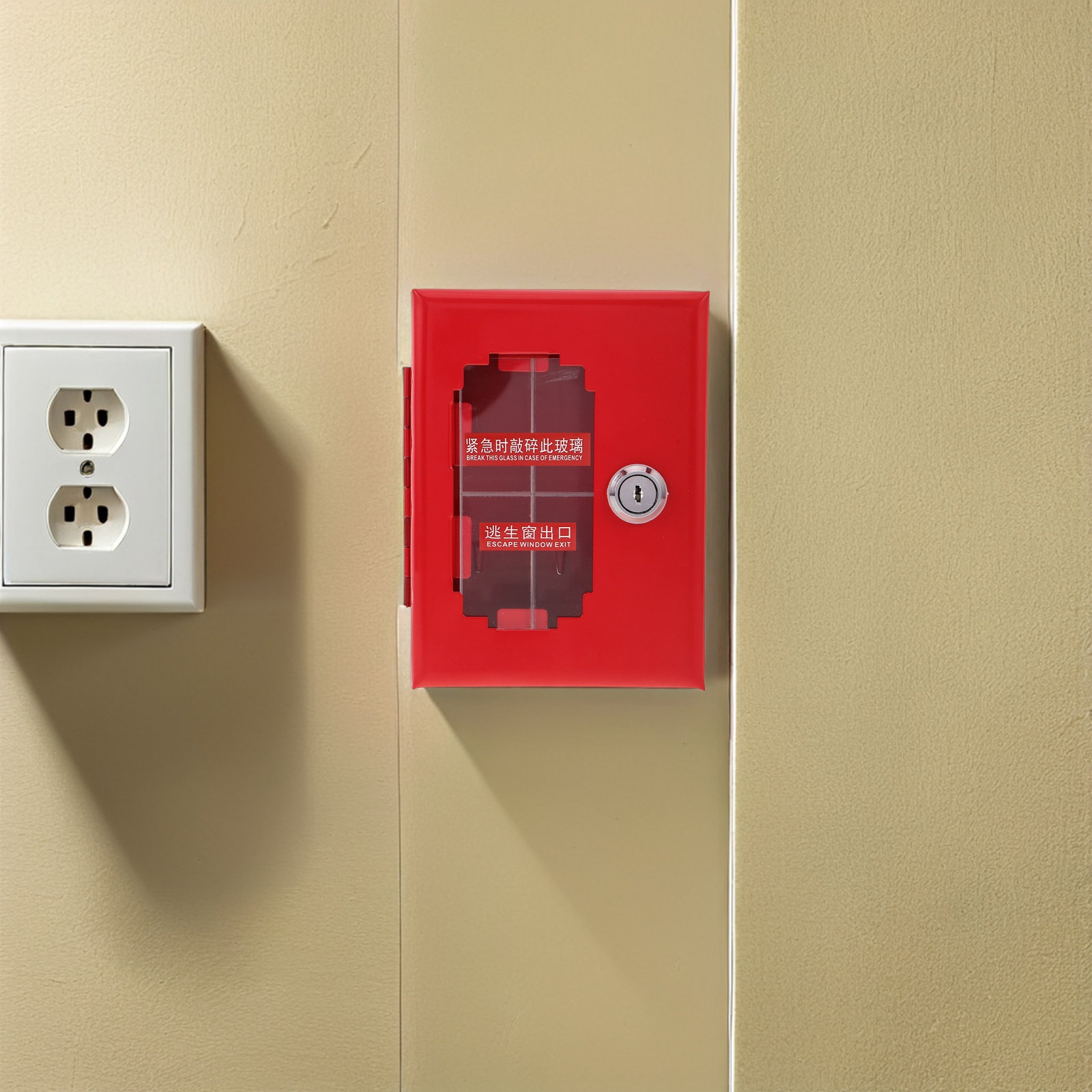 Metalen deurslotbox, wandmonta - Lockbox Key Secure recensie en prijs