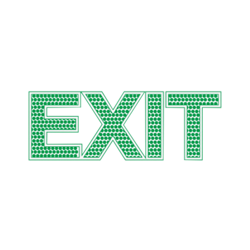 Glow-in-the-dark uitgangsmuurs - Emergency Exit Sign recensie en prijs