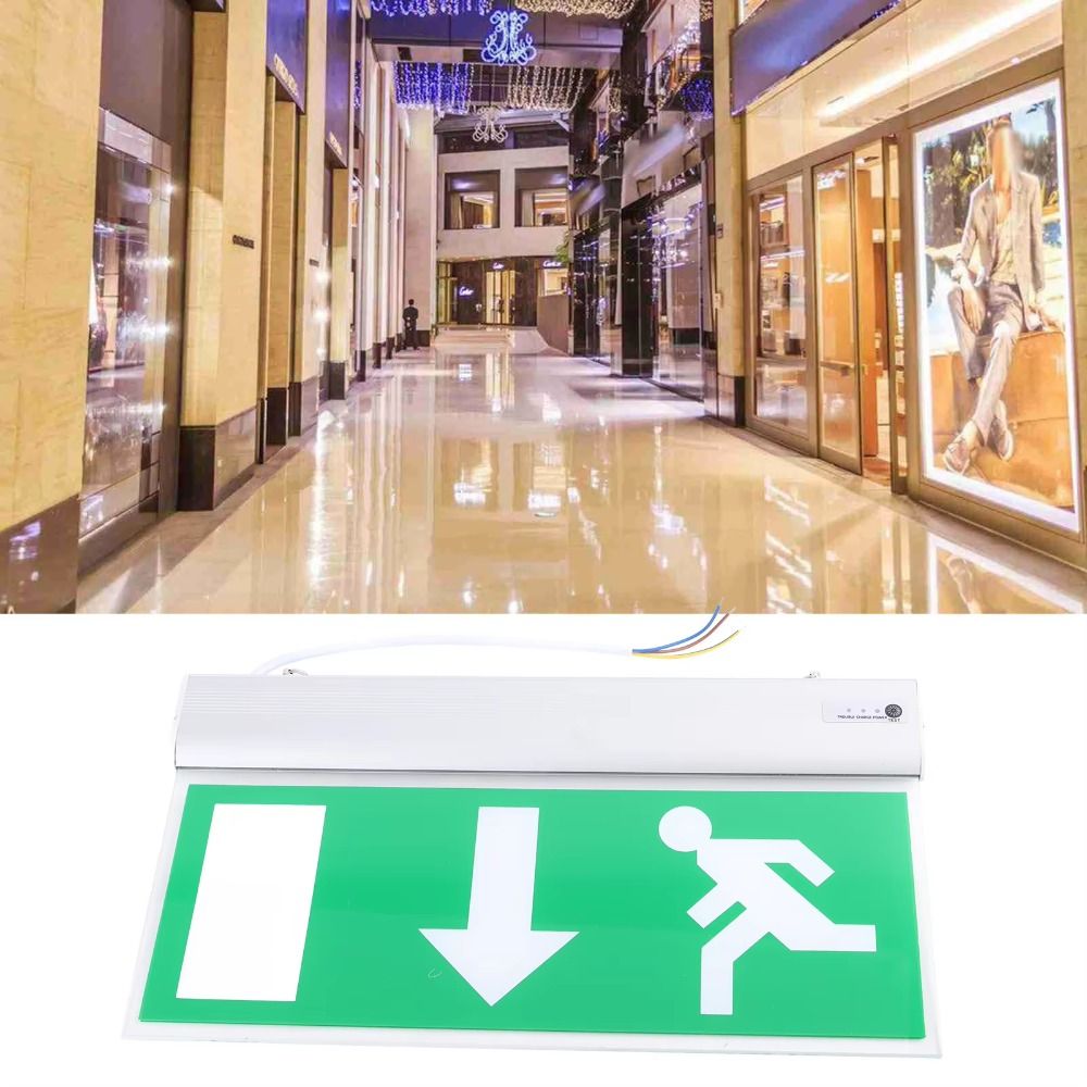 Commerciële LED-noodverlichtin - Emergency Exit Sign recensie en prijs