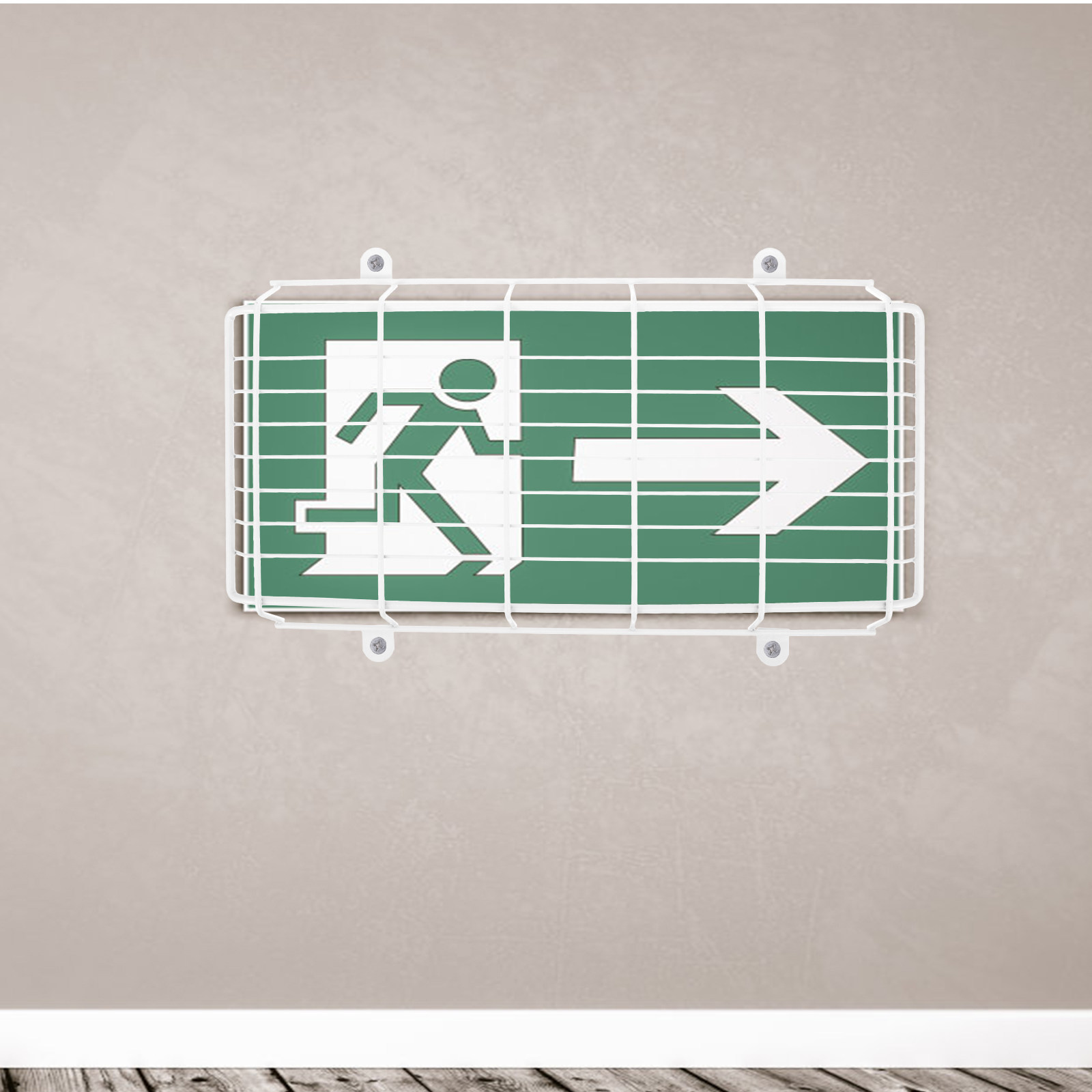 Veiligheidsuitgangsbord RVS Be - Emergency Exit Sign recensie en prijs